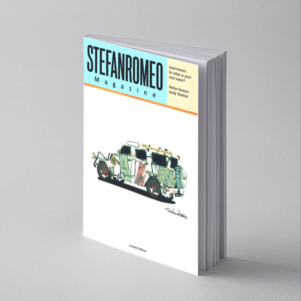 Stefan Romeo Magazine Limited Edition Book