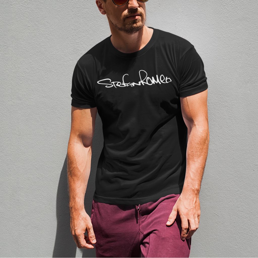 Stefan Romeo Tee (Black) - stefanromeoprints