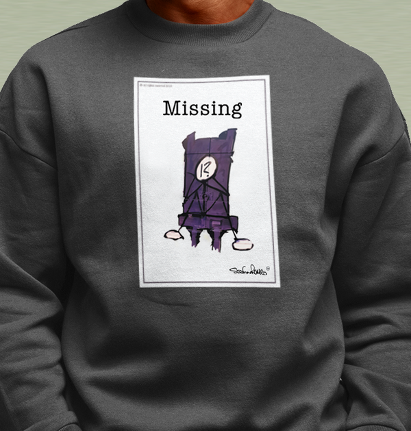 Missing Stickmon Sweatshirt - stefanromeoprints