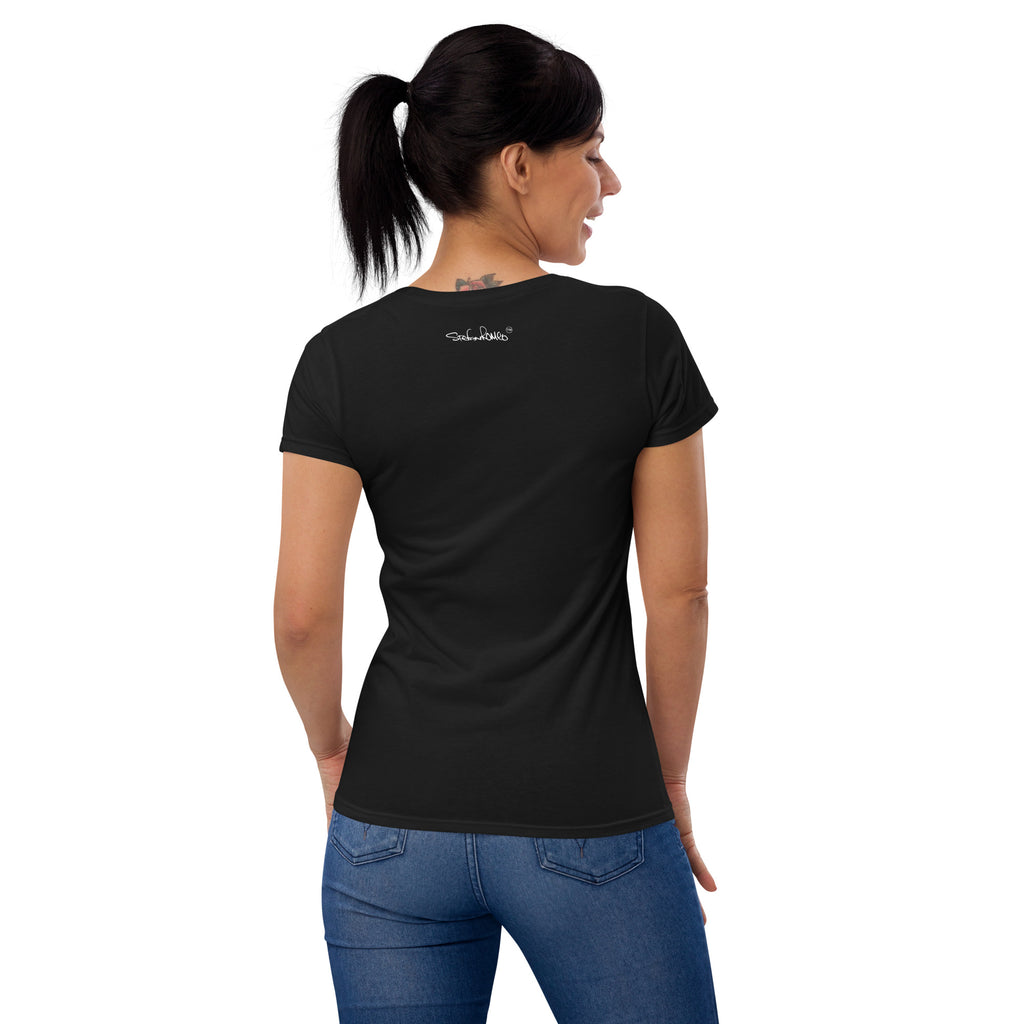 Beat Your Kids Women's Short Sleeve T-shirt - stefanromeoprints